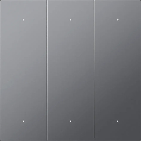 The smart light switch panel used throughout the villa